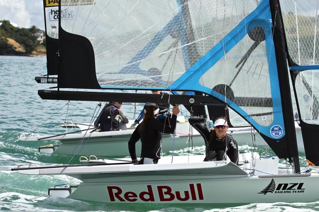 49erFX - Oceanbridge Sail Auckland - Day 2 © Richard Gladwell www.photosport.co.nz